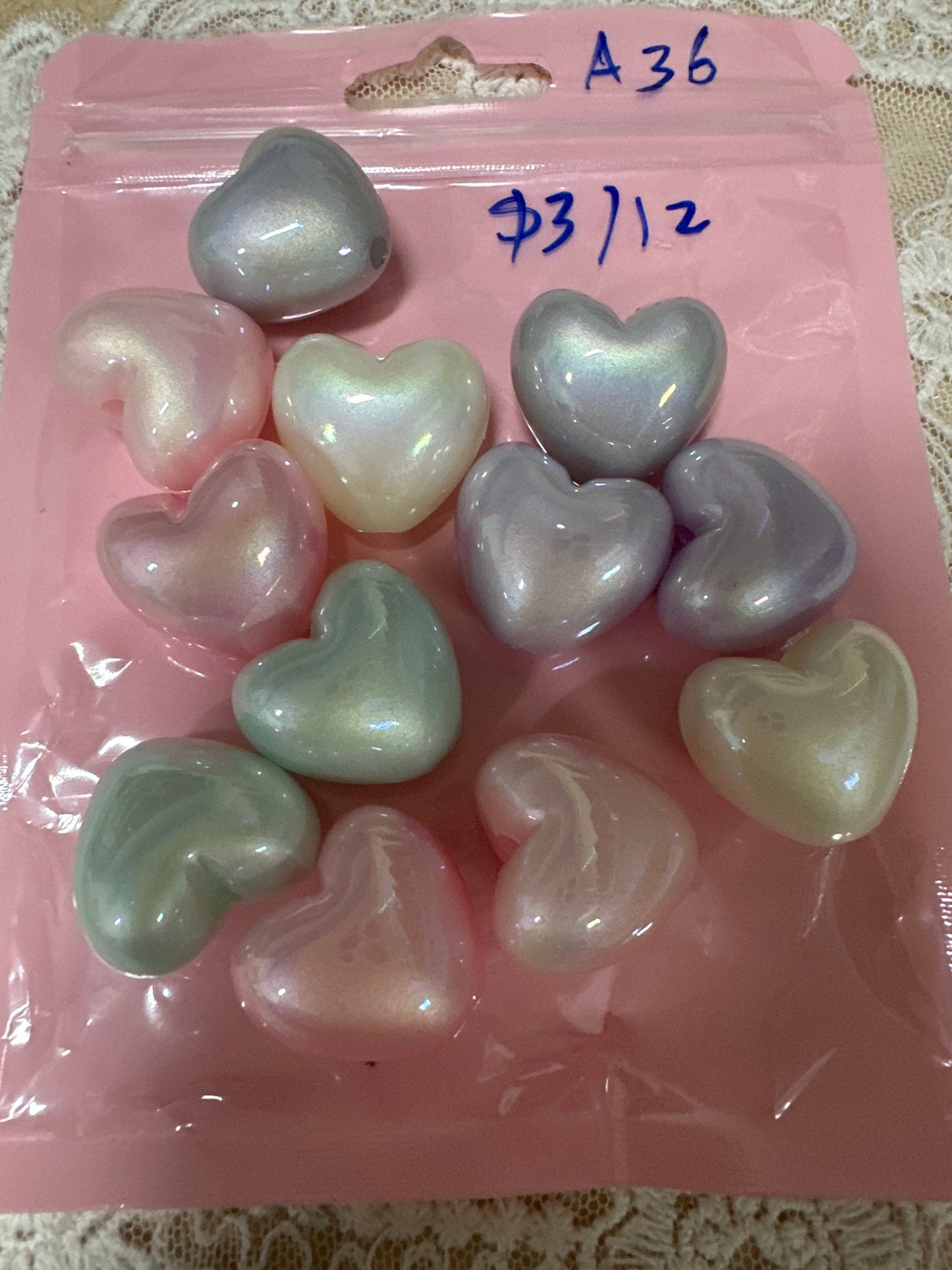 A36 $3/12pcs