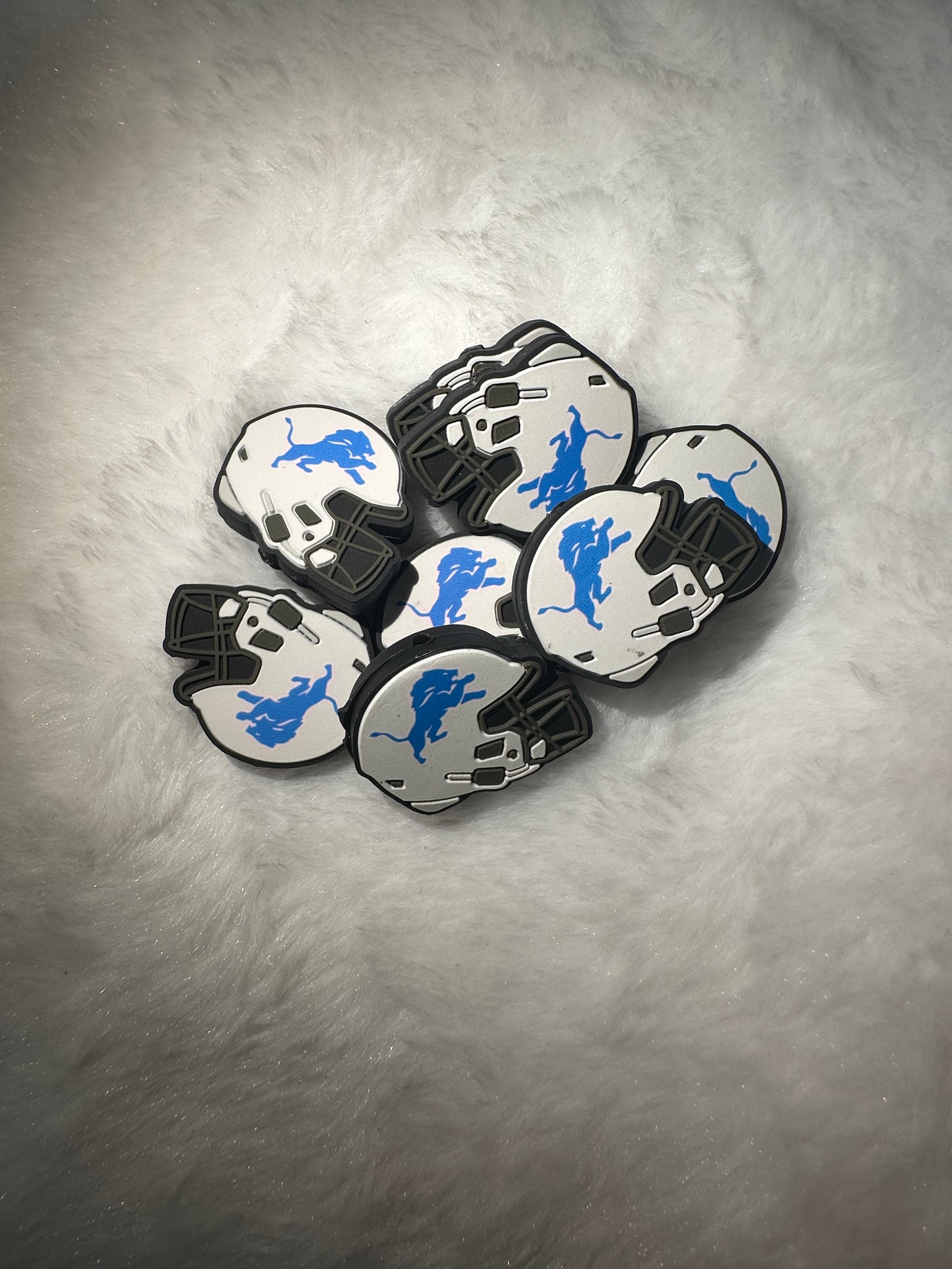 Y10 Detroit Lions 3D Helmet $5/8 Pcs