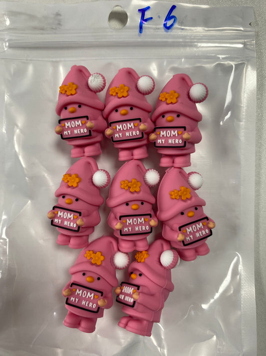 F6  MOM MY HERO $4/8pcs