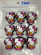 F1031 Pink  Bow HK$5/10pcs