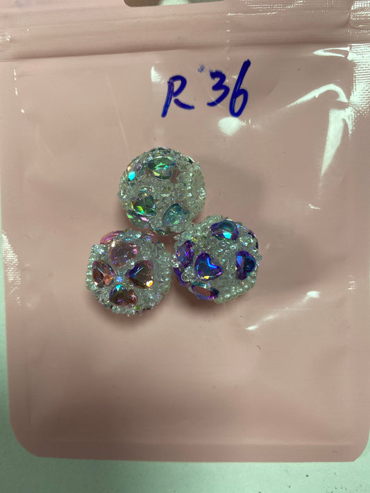 R36 $3/3pcs18m m
