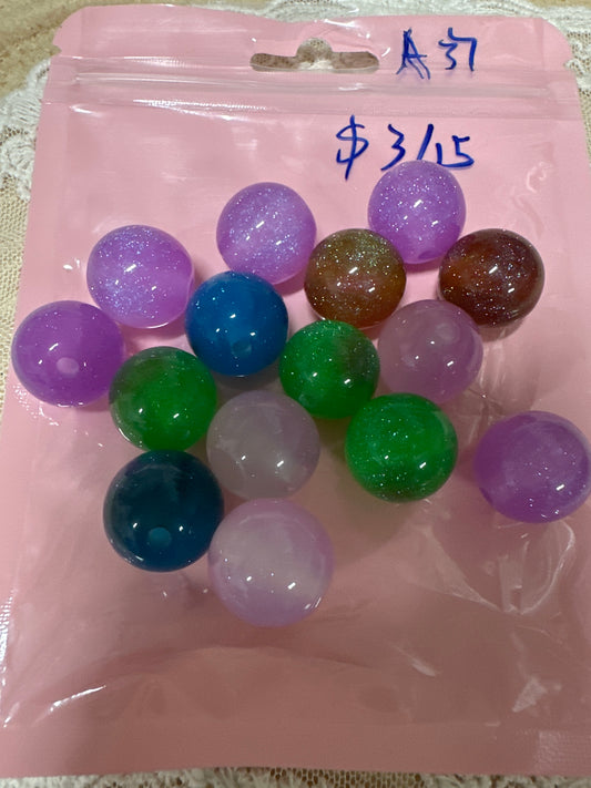 A37 $3/15pcs 16mm