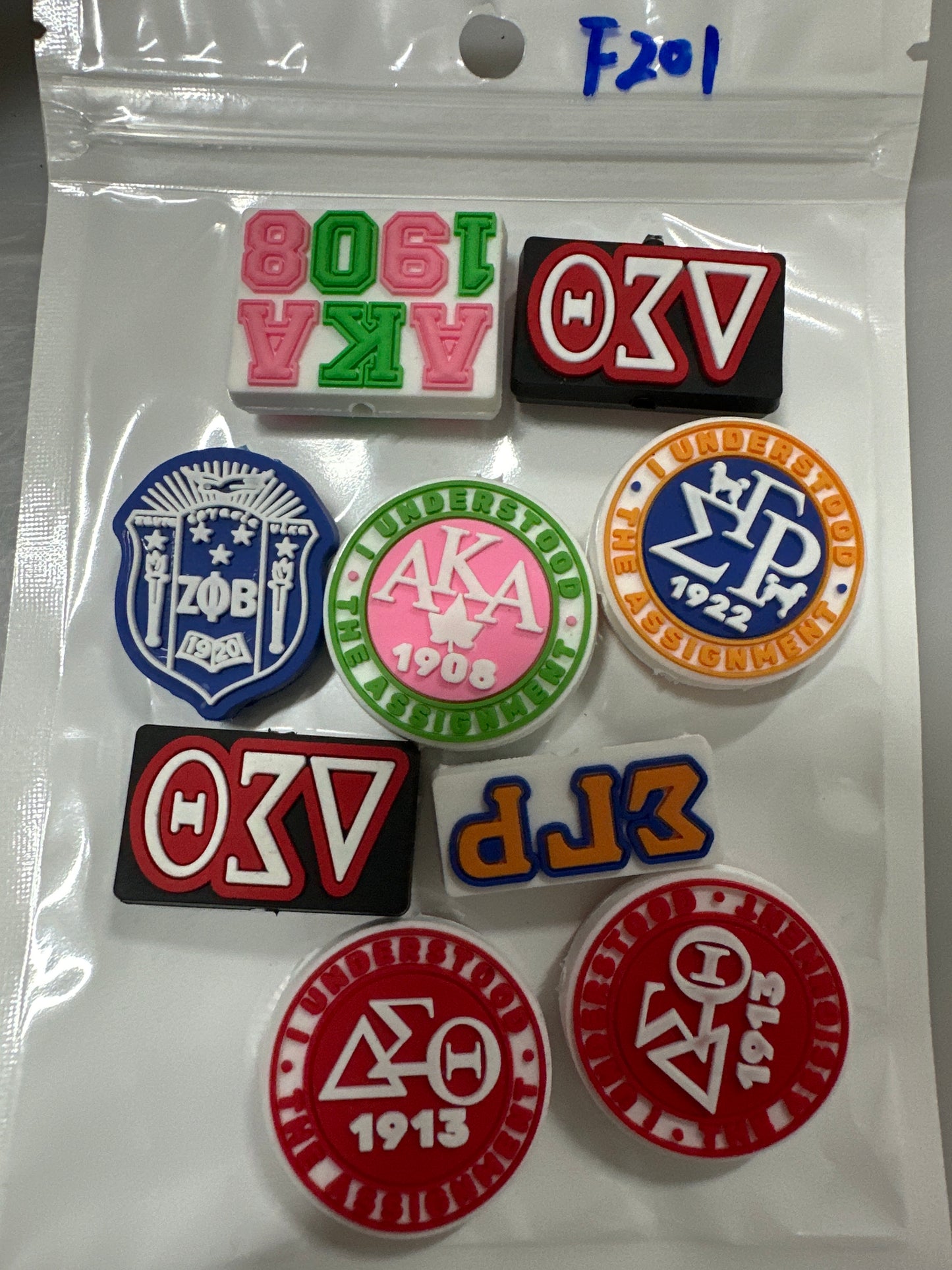 F201 $5/10pcs