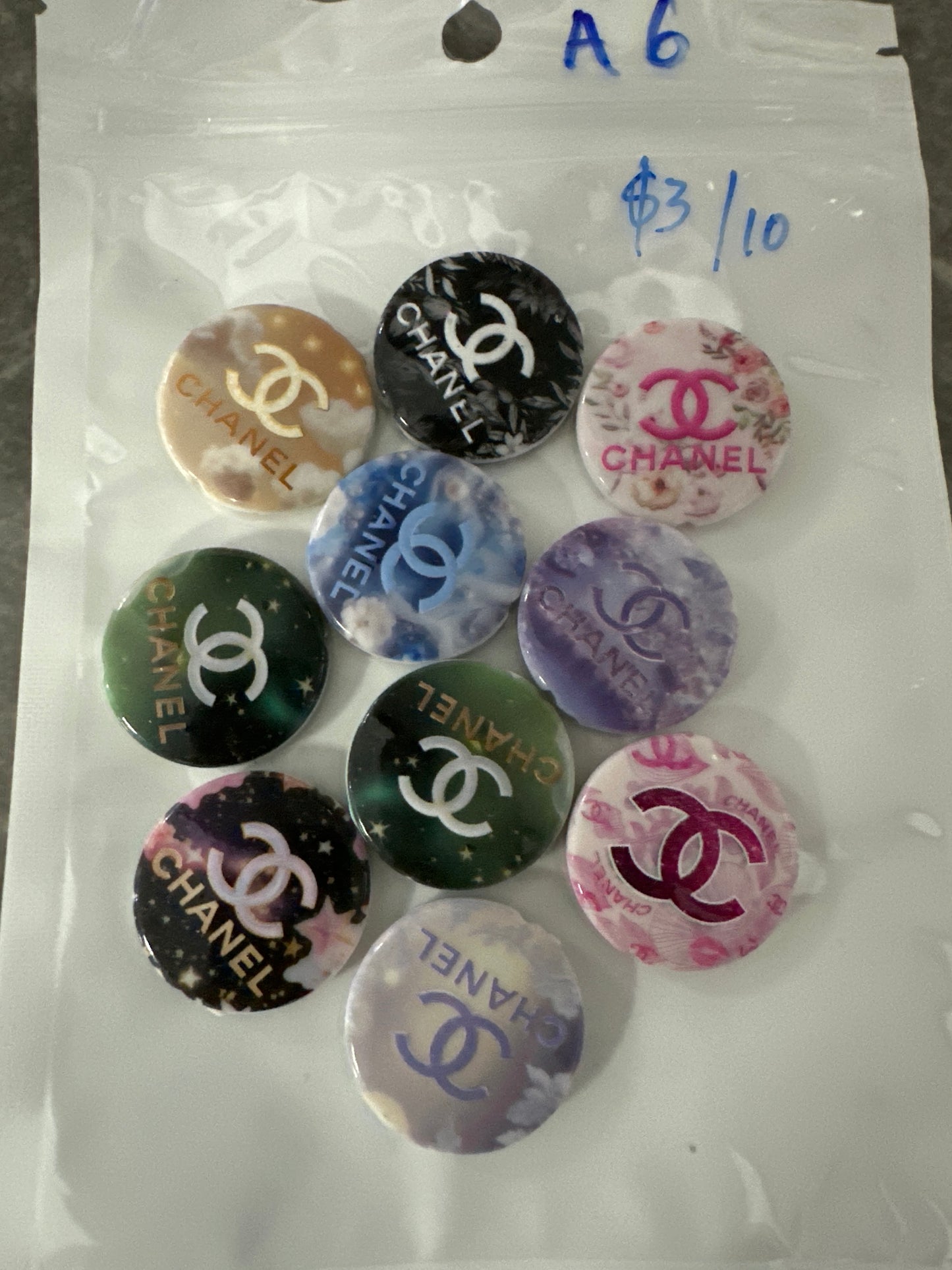 A6 $3/10pcs