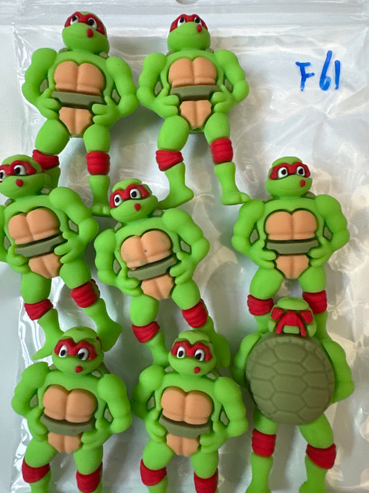 F61 3D  $4/8pcs