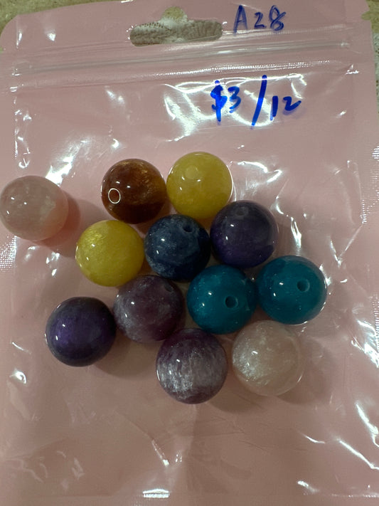 A28 $3/12pcs 16mm