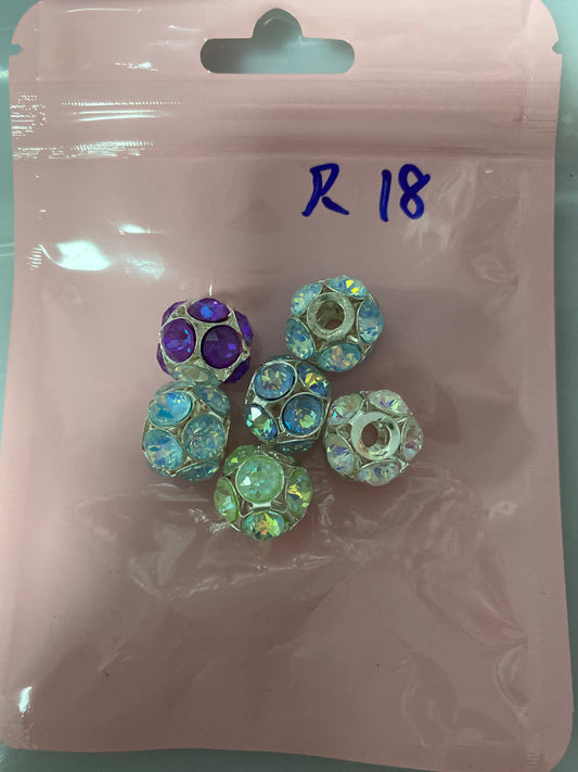 R18 $3/6pcs16m m