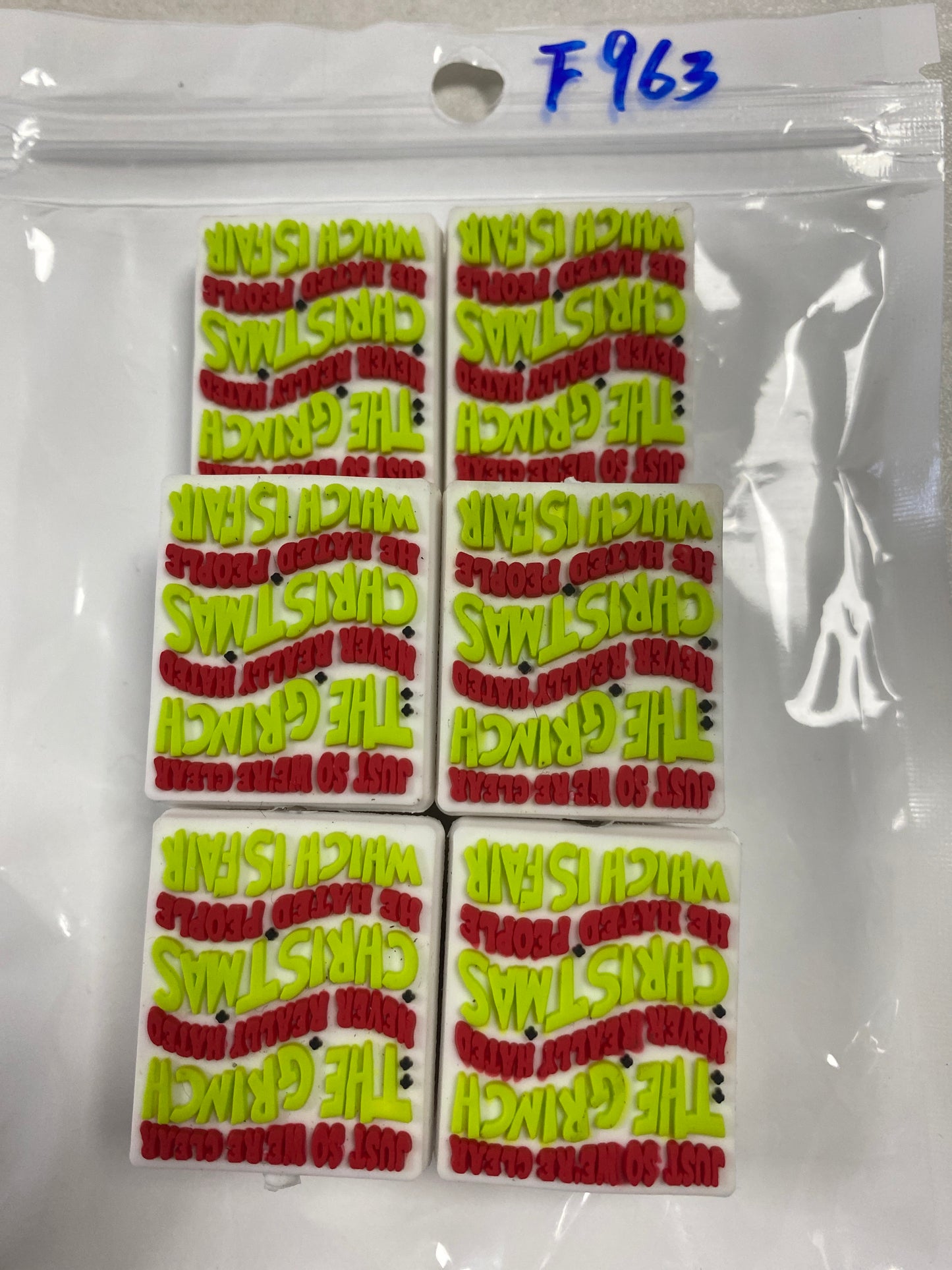 F963 $5/10pcs