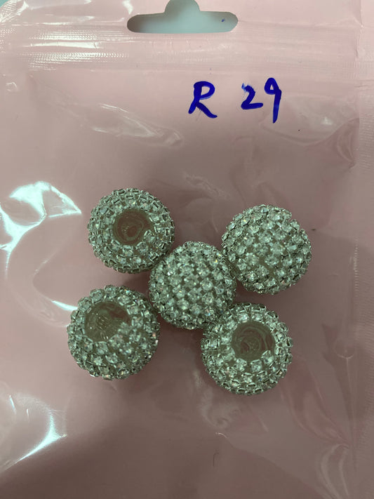 R29 $3/5pcs18m m