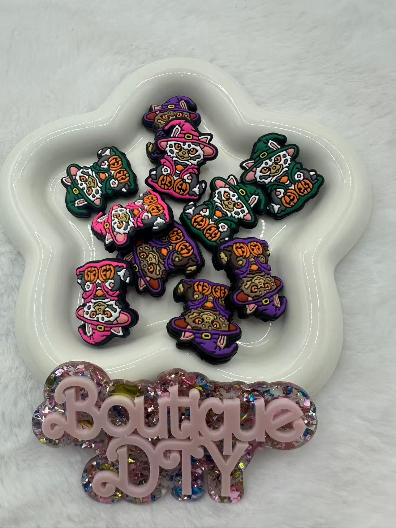 F458 Halloween Cat $4/10pcs
