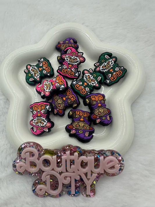 F458 Halloween Cat $4/10pcs