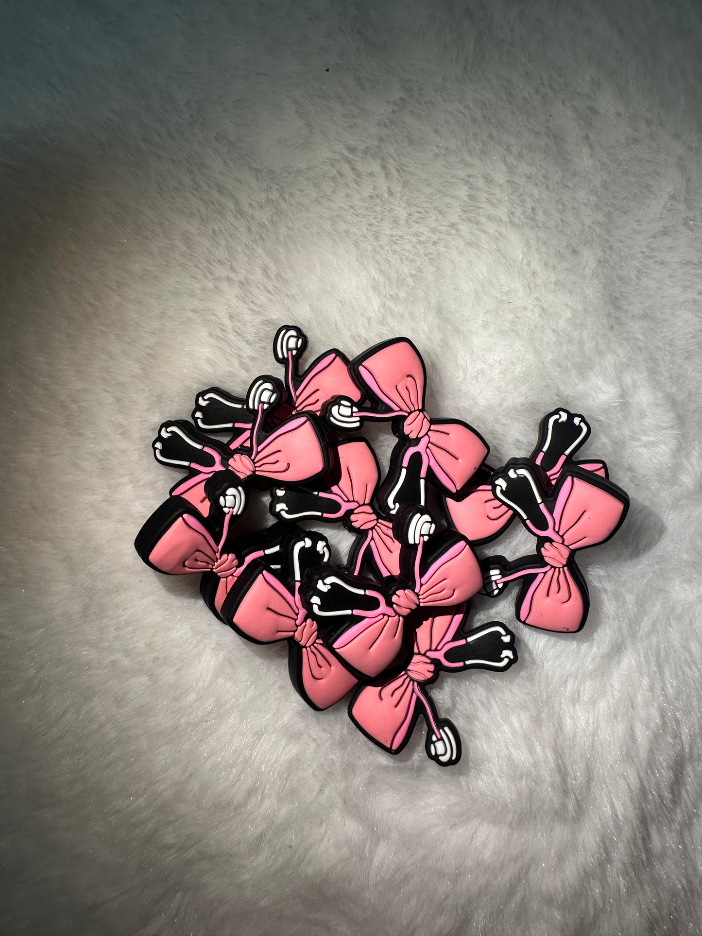 S3 Pink Bow and Stethoscope $5/10 Pcs