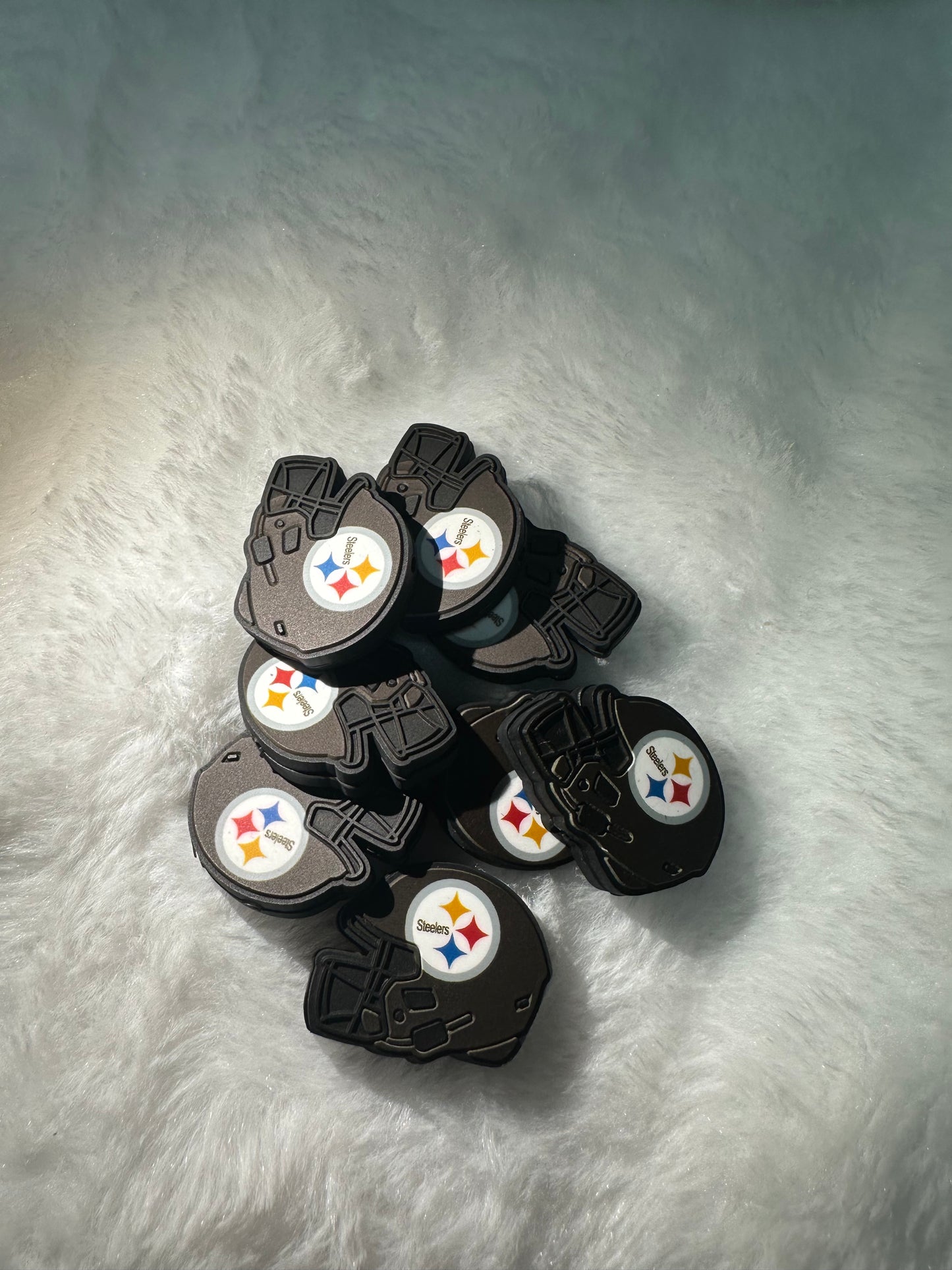 Y12 Pittsburgh Steelers 3D Helmet $5/8 Pcs