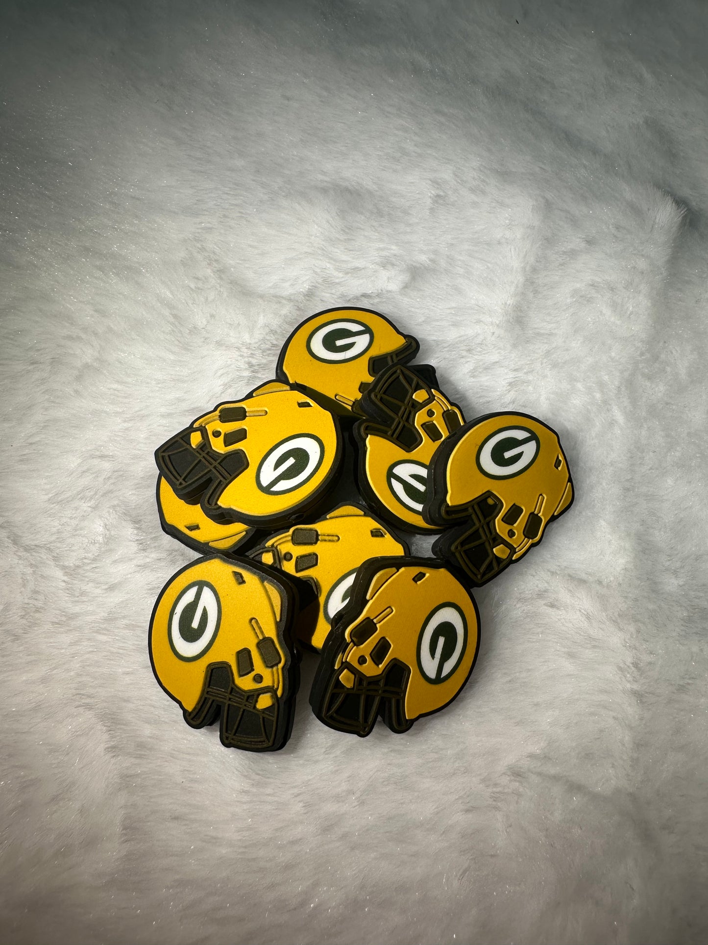 Y3 Green Bay 3D Helmet $5/8 Pcs