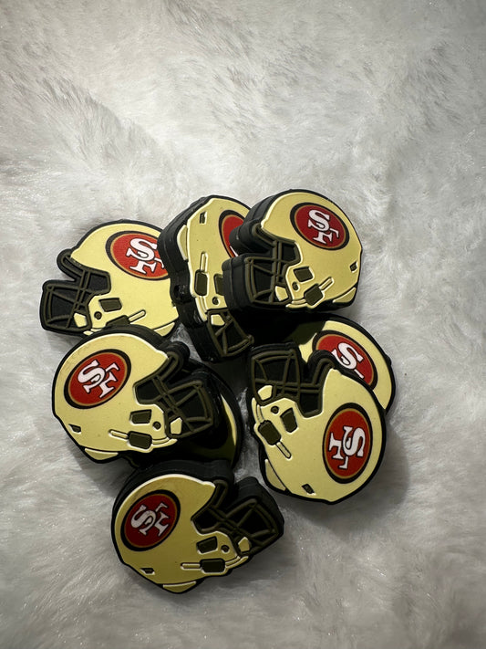 Y7 San Francisco 49ers 3D Helmet $5/8 Pcs
